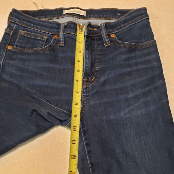 Madewell Jeans 26 9" High Rise Skinny Dark Wash Style - Picture 9 of 10